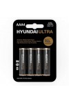 PILES ULTRA ALKALINE HYUNDAI LR03 AAA (X4)