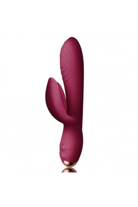 VIBROMASSEUR RABBIT  EVERY GIRL BORDEAUX - ROCKS-OFF