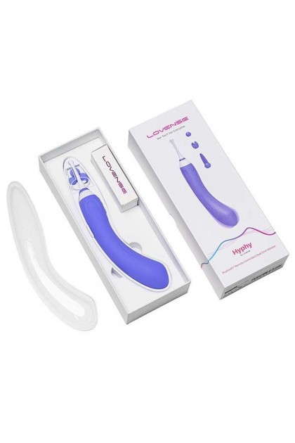 STIMULATEUR DOUBLE EXTRÉMITÉ CONNECTÉ HYPHY - LOVENSE