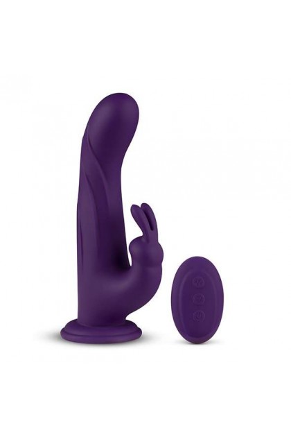 Vibromasseur rabbit rotatif whirl-PULSE & TÉLÉCOMMANDE VIOLET