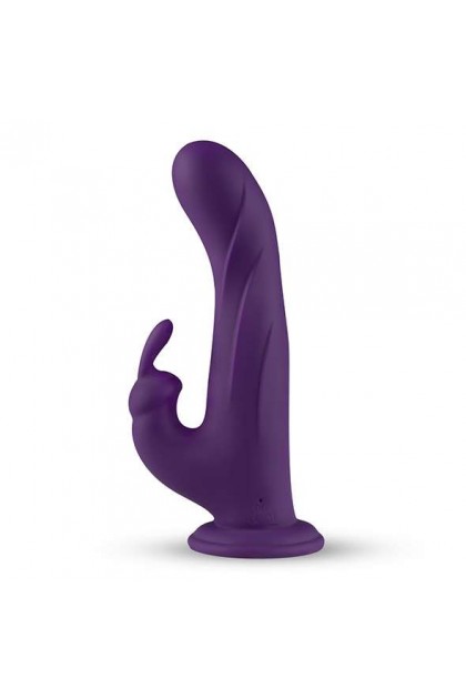 VIBROMASSEUR RABBIT ROTATIF WHIRL-PULSE & TÉLÉCOMMANDE VIOLET