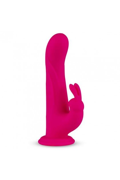 VIBROMASSEUR RABBIT ROTATIF WHIRL-PULSE & TÉLÉCOMMANDE ROSE