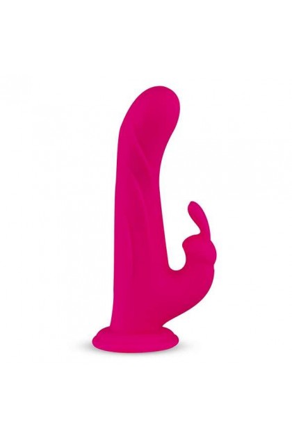 VIBROMASSEUR RABBIT ROTATIF WHIRL-PULSE & TÉLÉCOMMANDE ROSE