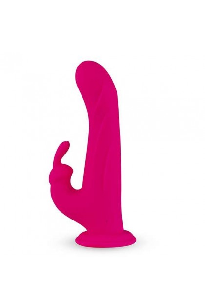 VIBROMASSEUR RABBIT ROTATIF WHIRL-PULSE & TÉLÉCOMMANDE ROSE