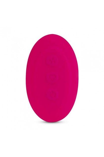 VIBROMASSEUR RABBIT ROTATIF WHIRL-PULSE & TÉLÉCOMMANDE ROSE