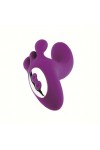 RABBIT TRIVIBE AVEC STIMULATION CLITORIDIENNE ET DES LÈVRES - VIOLET