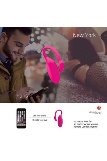 OEUF VIBRANT CONNECTÉ FLAMINGO ROSE - MAGIC MOTION