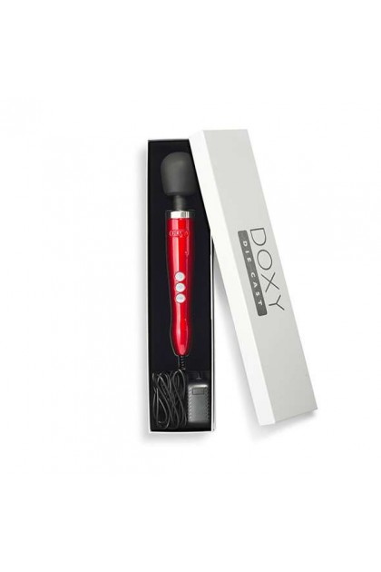 Stimulateur wand doxy die cast - ROUGE - Love Shop Avenue