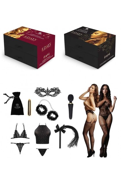 BOX CALENDRIER DE L'AVENT ÉROTIQUE 2021 - 8 JOURS - LE DÉSIR