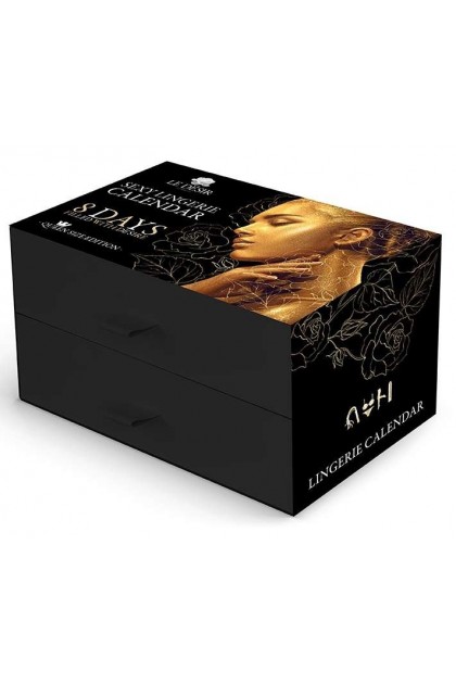 BOX CALENDRIER DE L'AVENT ÉROTIQUE 2021- 8 JOURS - LE DÉSIR QUEEN SIZE