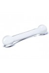 Gode en verre stimulateur de point g incurvé - Love Shop Avenue