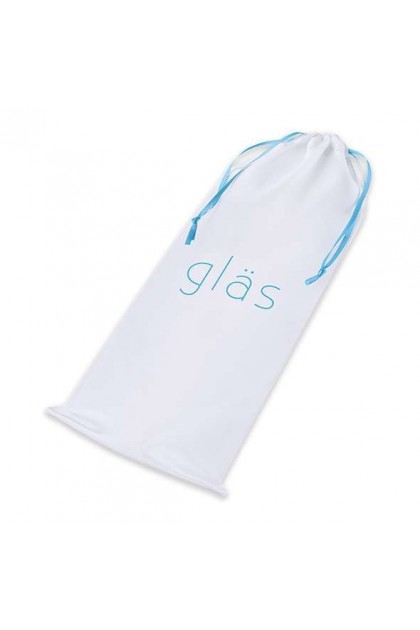 GODE EN VERRE STIMULATEUR DE POINT G INCURVÉ