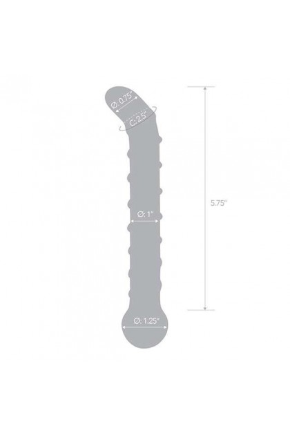 Gode en verre mr. swirly pour point g - Love Shop Avenue