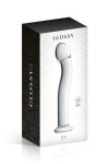 DILDO EN VERRE POINT G 19.5CM