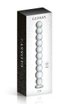 Dildo transparent en verre à boules 24cm - Love Shop Avenue