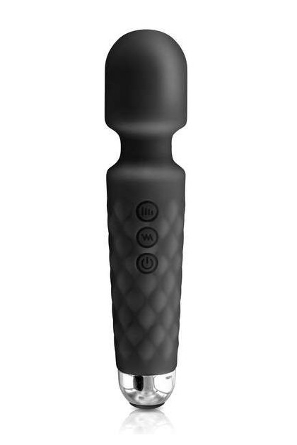 Vibromasseur wand noir 20 vitesses usb love wand - Love Shop Avenue