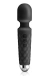 VIBROMASSEUR WAND NOIR 20 VITESSES USB LOVE WAND