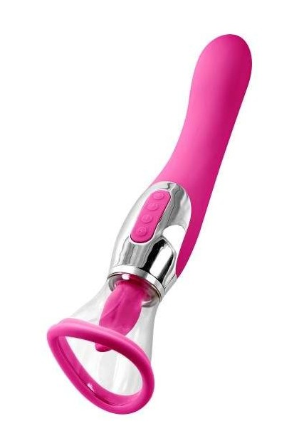 VIBROMASSEUR 4 EN 1 HARMONY FUSHIA