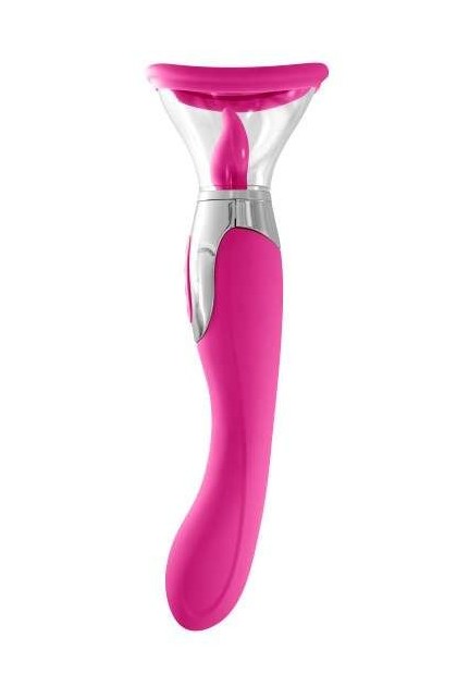 VIBROMASSEUR 4 EN 1 HARMONY FUSHIA