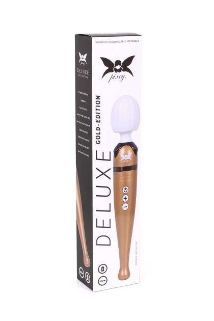 VIBROMASSEUR WAND ÉDITION DE LUXE RECHARGEABLE