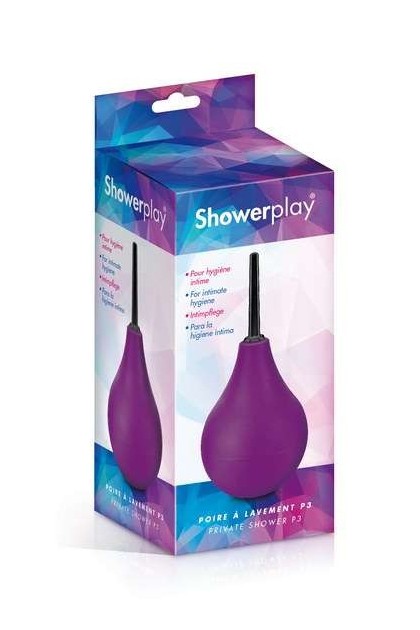 Poire à lavement violette showerplay 224ml - Love Shop Avenue