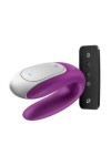 Stimulateur de couple avec appli double fun violet - Love Shop Avenue
