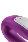 Stimulateur de couple avec appli double fun violet - Love Shop Avenue
