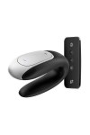 Stimulateur de couple avec appli double fun noir - Love Shop Avenue