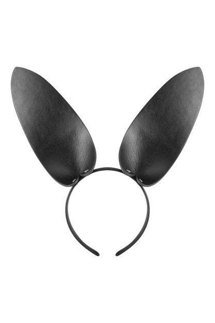 Oreilles bunny fétichiste simili cuir serre tête - Love Shop Avenue