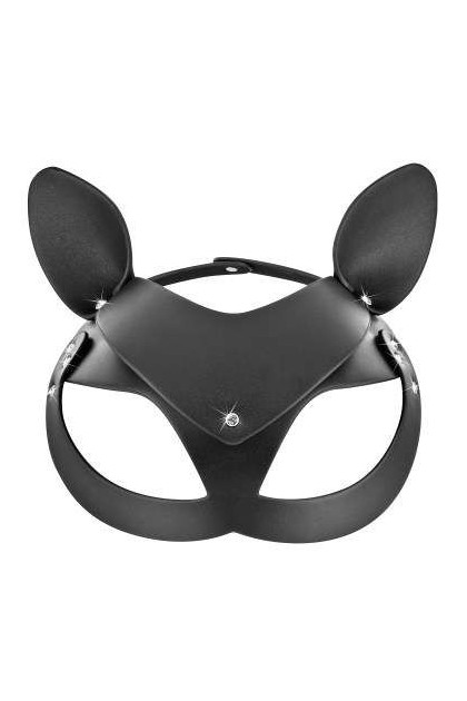 MASQUE CATWOMAN FÉTICHISTE SIMILI CUIR AJUSTABLE