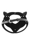 MASQUE CATWOMAN FÉTICHISTE SIMILI CUIR AJUSTABLE