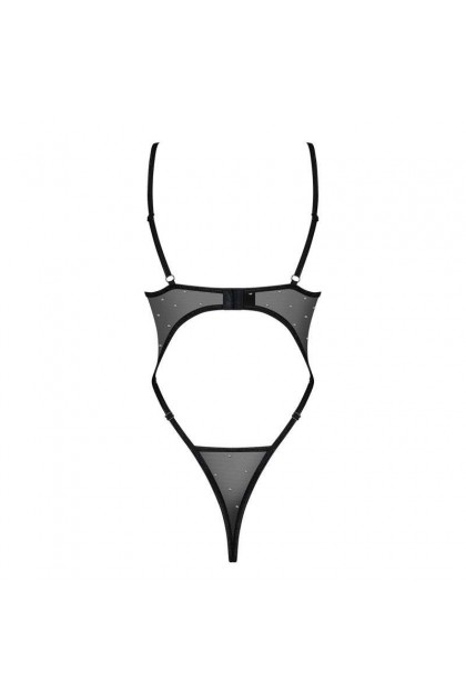 BODY NOIR TIENESY TEDDY - OBSESSIVE - L/XL
