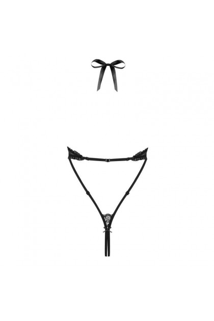 Body sexy noir 830-TED-1 - OBSESSIVE - L/XL - Love Shop Avenue