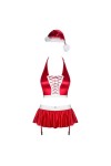 ENSEMBLE DE NOËL 4 PIÈCES MS CLAUS SET - OBSESSIVE - 2XL/3XL
