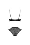 Ensemble lingerie noir 2 pièces bagirela set - OBSESSIVE - L/XL