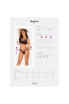ENSEMBLE LINGERIE NOIR 2 PIÈCES BAGIRELA SET - OBSESSIVE - L/XL