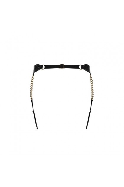 PORTE-JARRETELLE NOIR A767 GARTER BELT - OBSESSIVE - XL/XXL