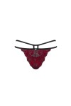 CULOTTE BORDEAUX SUGESTINA PANTIES - OBSESSIVE - S/M