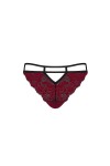 CULOTTE BORDEAUX SUGESTINA PANTIES - OBSESSIVE - S/M