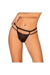 CULOTTE NOIRE BAGIRELA PANTIES - OBSESSIVE - S/M