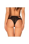 CULOTTE NOIRE BAGIRELA PANTIES - OBSESSIVE - S/M