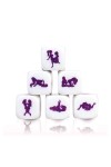 Dé kamasutra lesbien - BLANC ET VIOLET - Love Shop Avenue