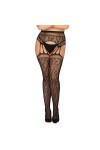 Bas jarretelles noir s817 garter stockings - S/M/L - Love Shop Avenue