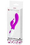 VIBRO RABBIT HYMAN PRETTY LOVE 10 X 3 CM - VIOLET