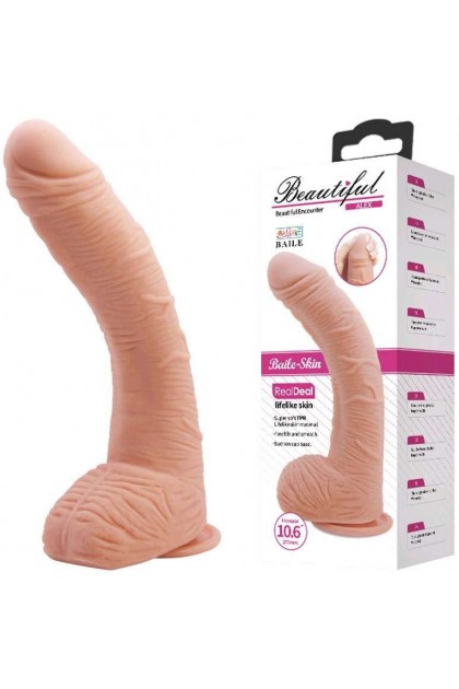 GODE RÉALISTE GÉANT FLEXIBLE BEAUTIFUL ALEX