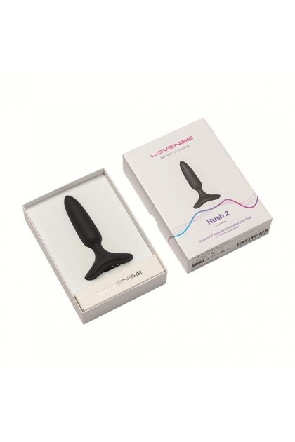 Plug vibrant connecté hush 2 taille xs - Love Shop Avenue