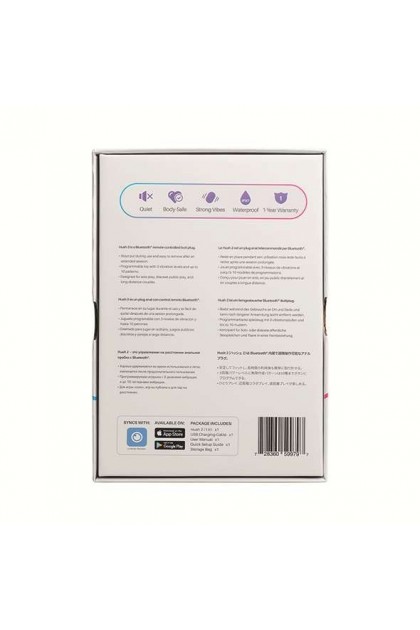 PLUG VIBRANT CONNECTÉ HUSH 2 TAILLE XS