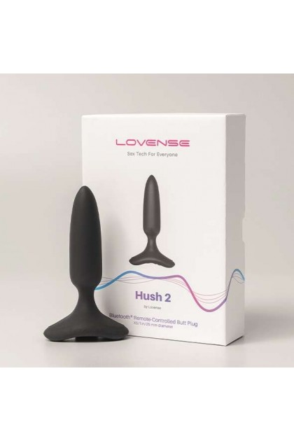 Plug vibrant connecté hush 2 taille xs - Love Shop Avenue