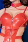 BODY WETLOOK KESSIA ROUGE - CR-4474 - L/XL