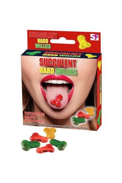 BONBONS ACIDULÉS PÉNIS SUCCULENT HARD WILLIES